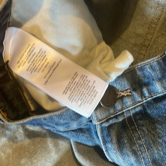 Current/Elliott, Cropped Straight, Released Raw Hem Cropped Jeans, Sz 32, NWOT - Picture 5 of 9